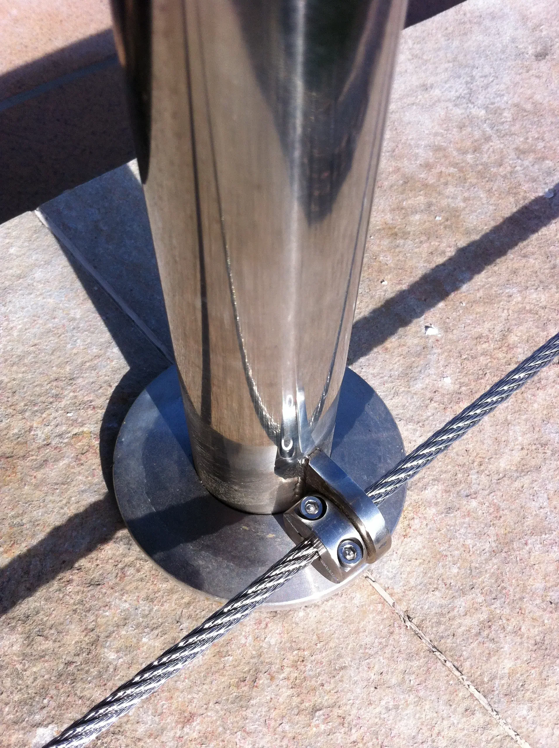 mallas con herrajes de acero inoxidable