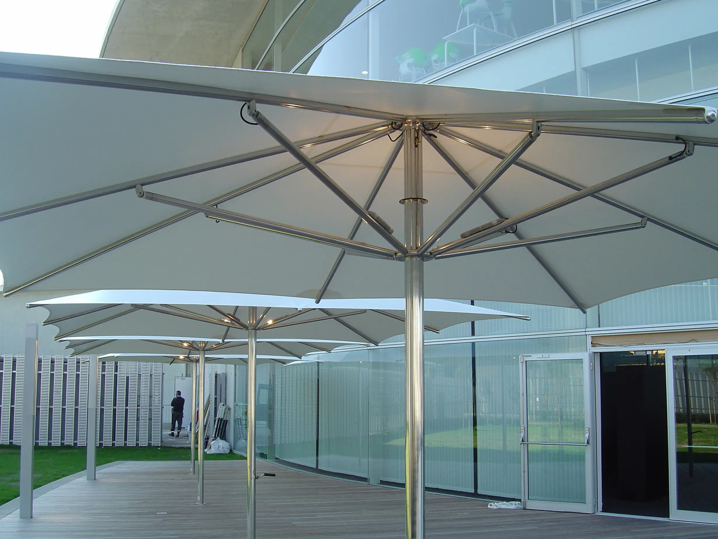 parasol inox