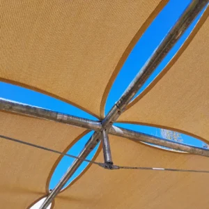 pérgola permanente a medida