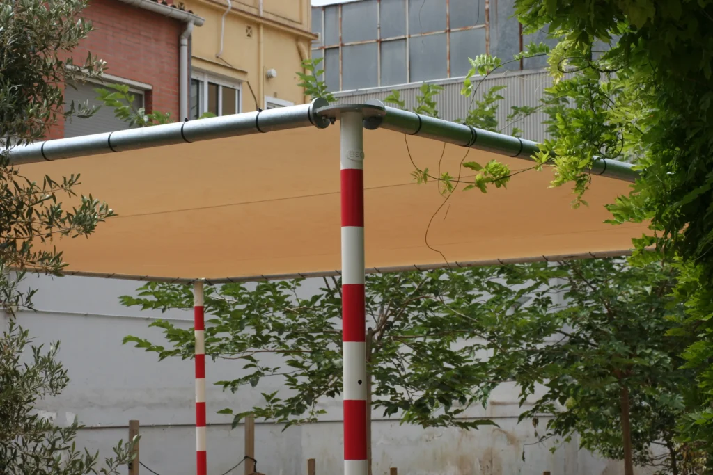 pérgola modular de fácil montaje