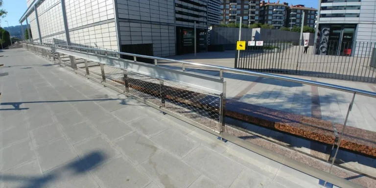 malla de acero inoxidable para barandillas