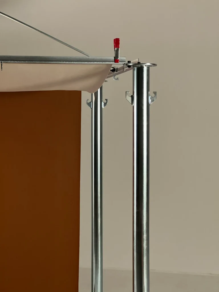 stand metálico modular para exposiciones