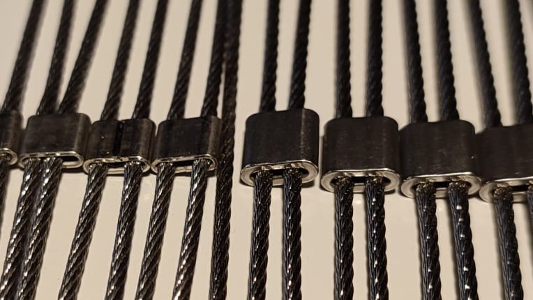 Casquillos malla inox