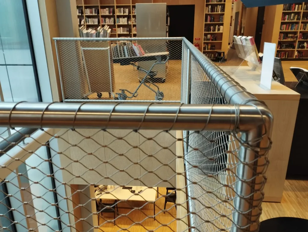 errores al instalar red de acero inoxidable