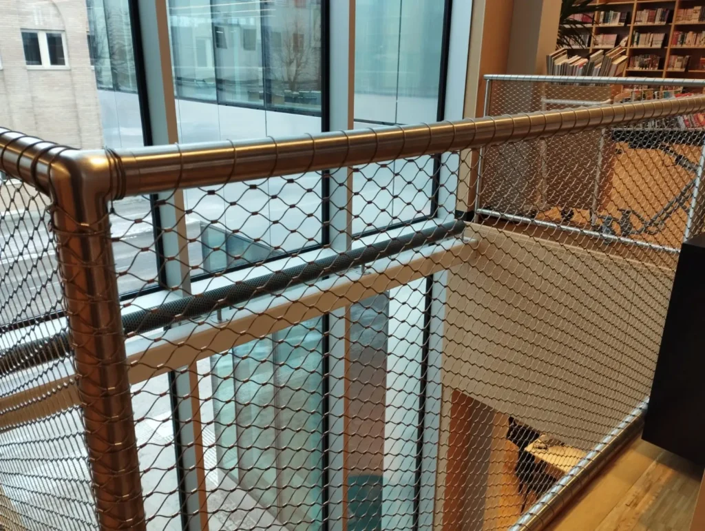 errores al instalar red de acero inoxidable