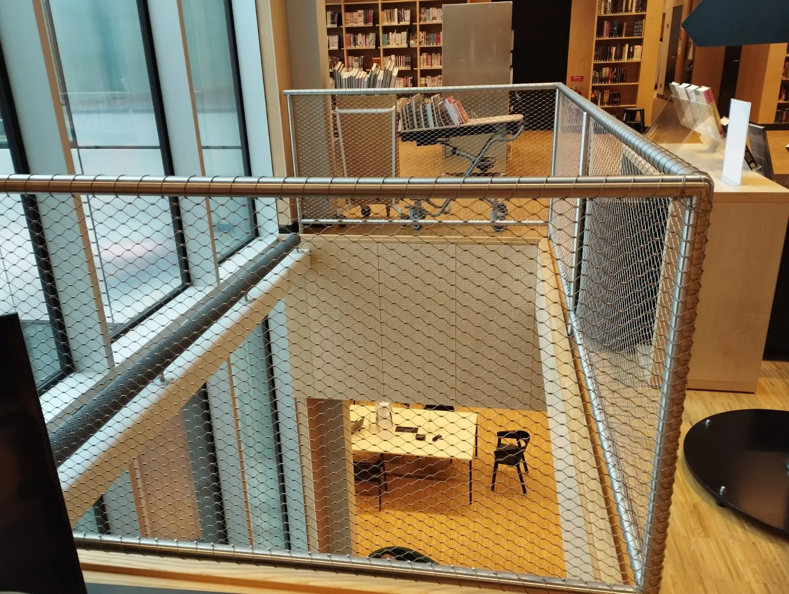 errores al instalar red de acero inoxidable